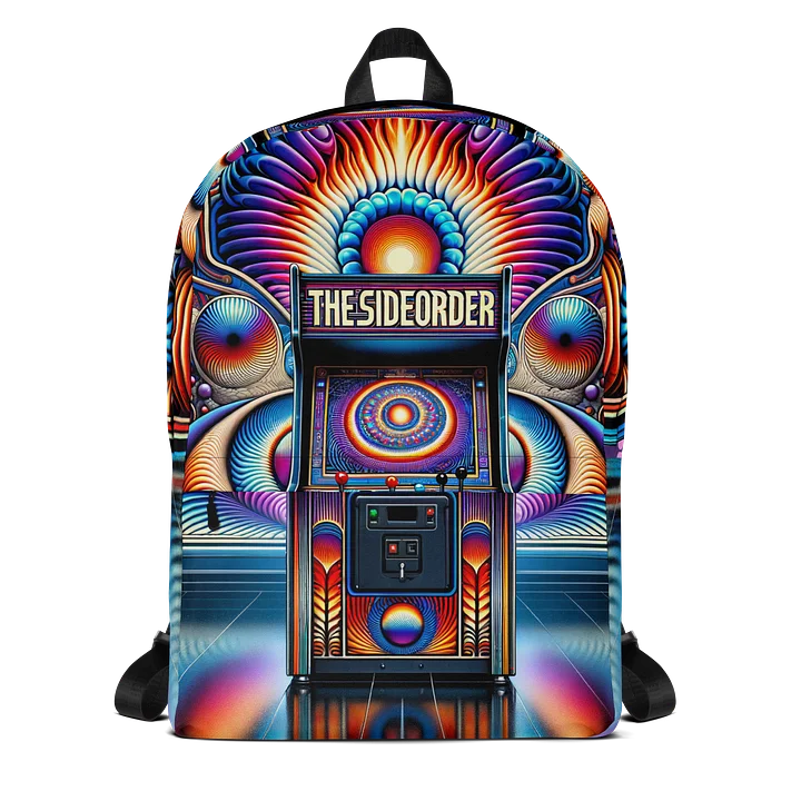 Psychedelic Arcade All-Over Print Backpack product image (1)