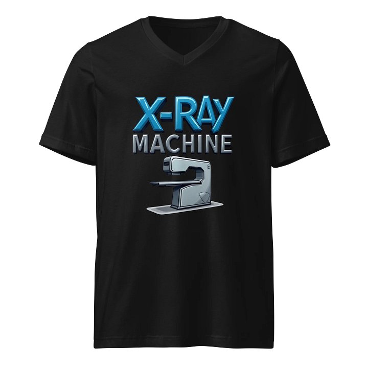 Futuristic X-Ray Machine V-Neck Tee product image (1)