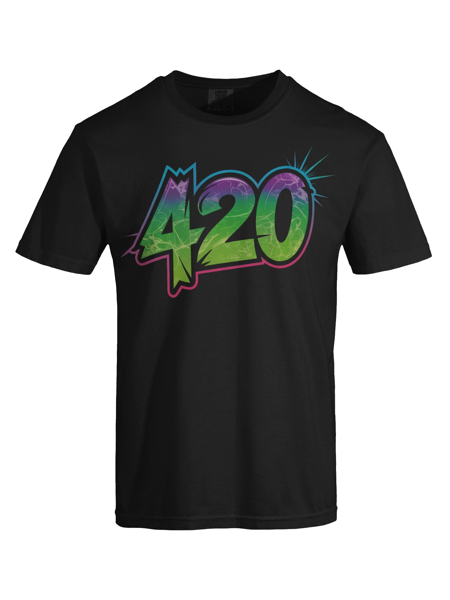 420 Weed Culture Art – Cannabis Lifestyle Graphic – Heavyweight T-Shirt product image (3)