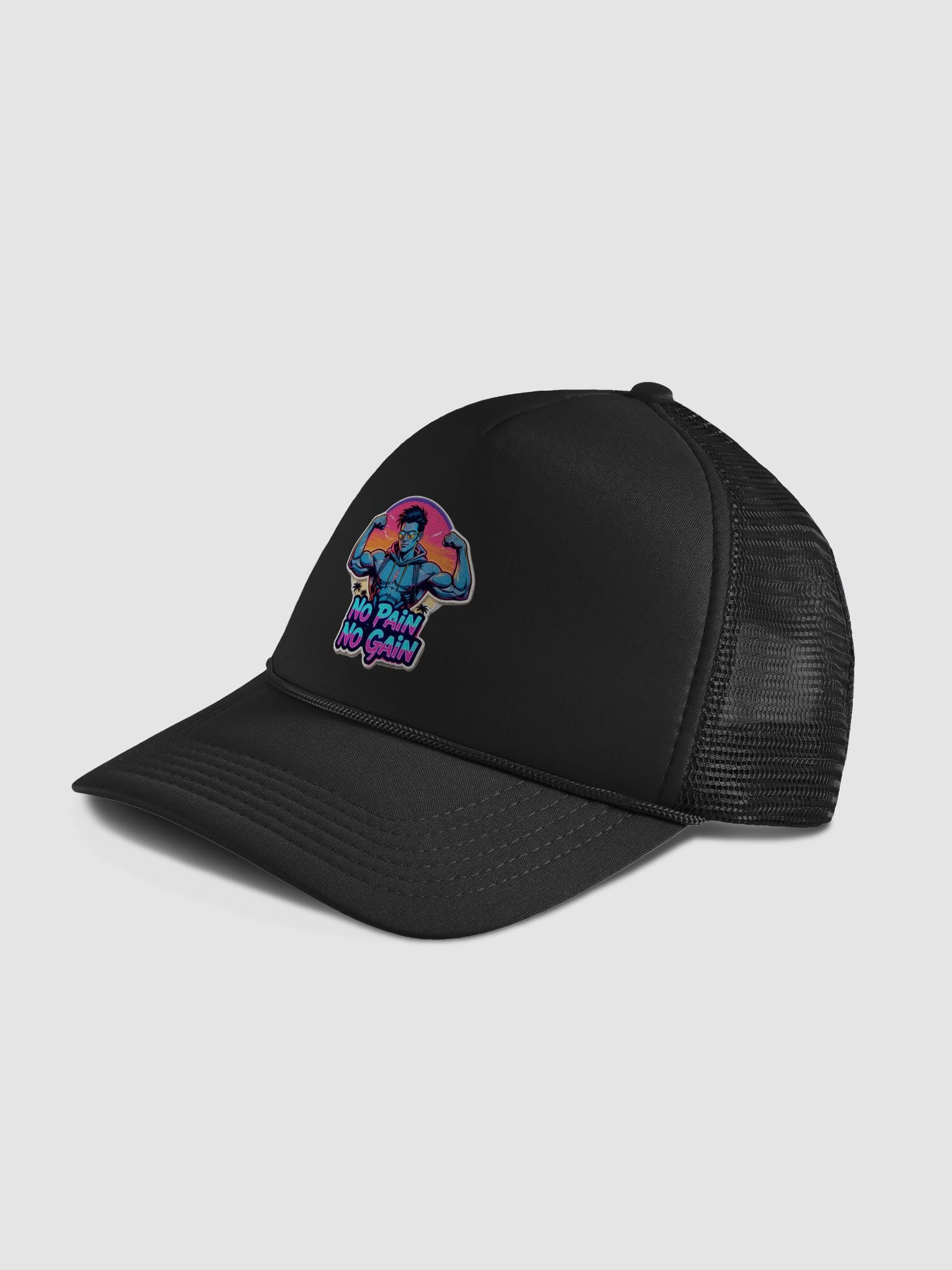 Flex Lightning Trucker Hat product image (4)