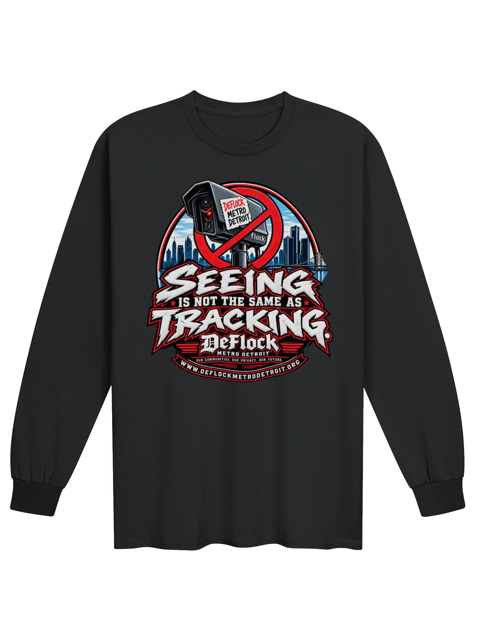 Seeing Is Not the Same as Tracking Long-Sleeve Tee product image (1)