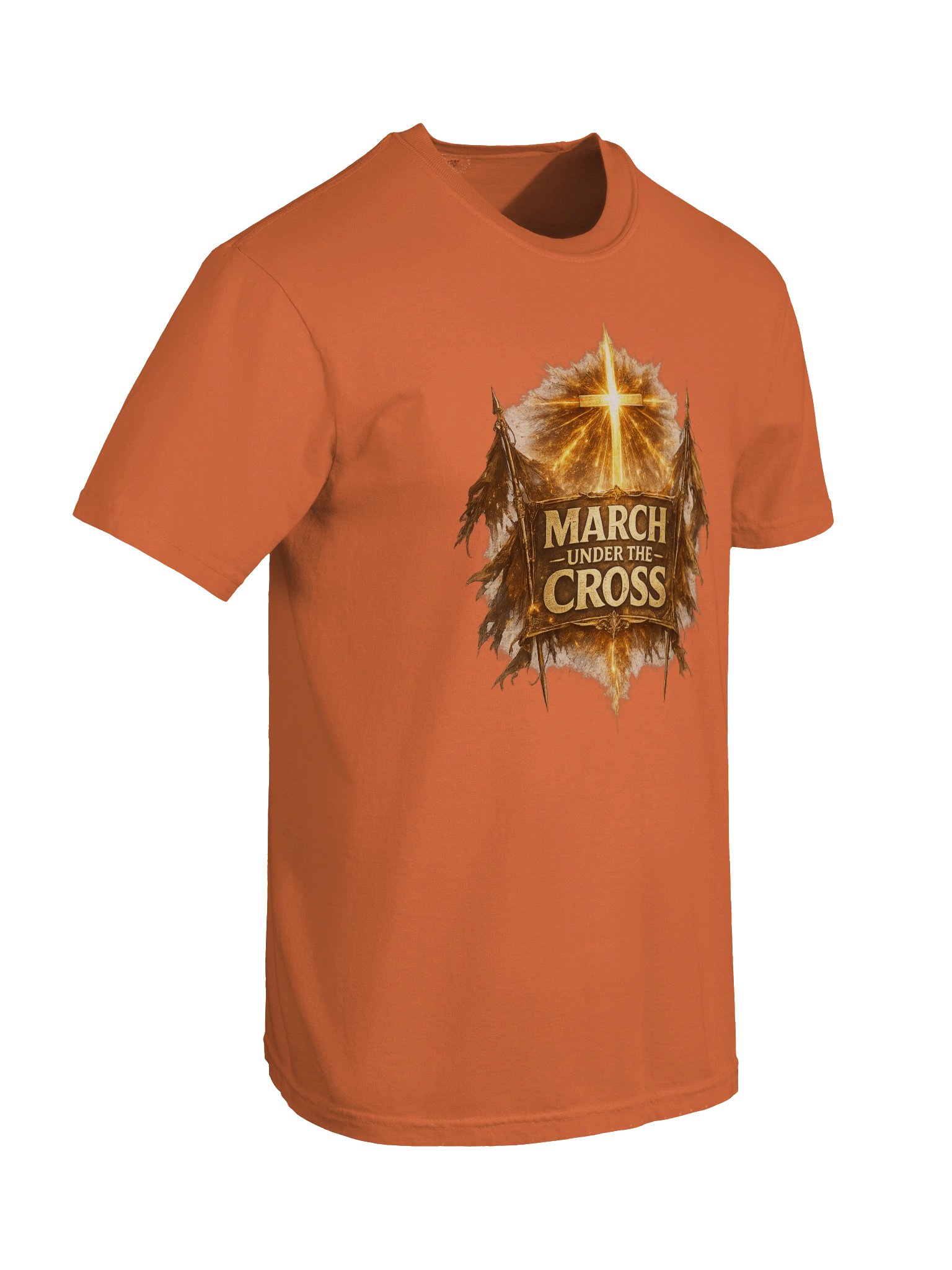 Vox Bellatorum – March Under the Cross Tee product image (38)