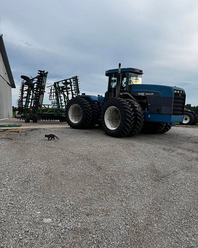 Old girl is done for the year #newholland #agriculture #farming #Farm #FarmerWoody