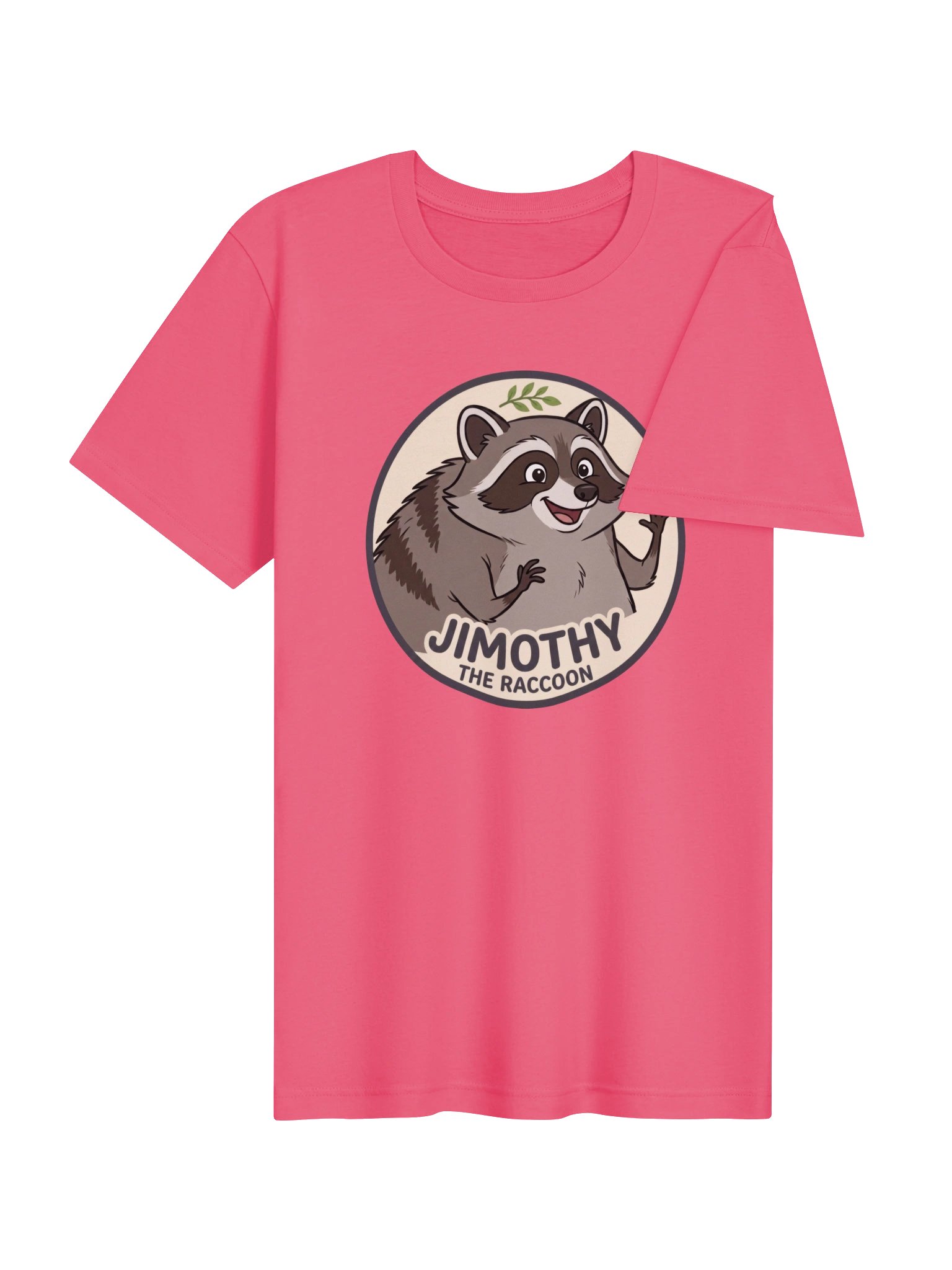 Jimothy the Raccoon Pink Tee product image (4)