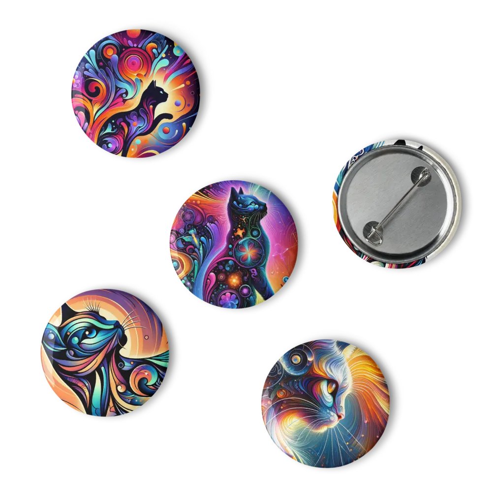 Set of Pin Buttons: American Shorthair product image (6)