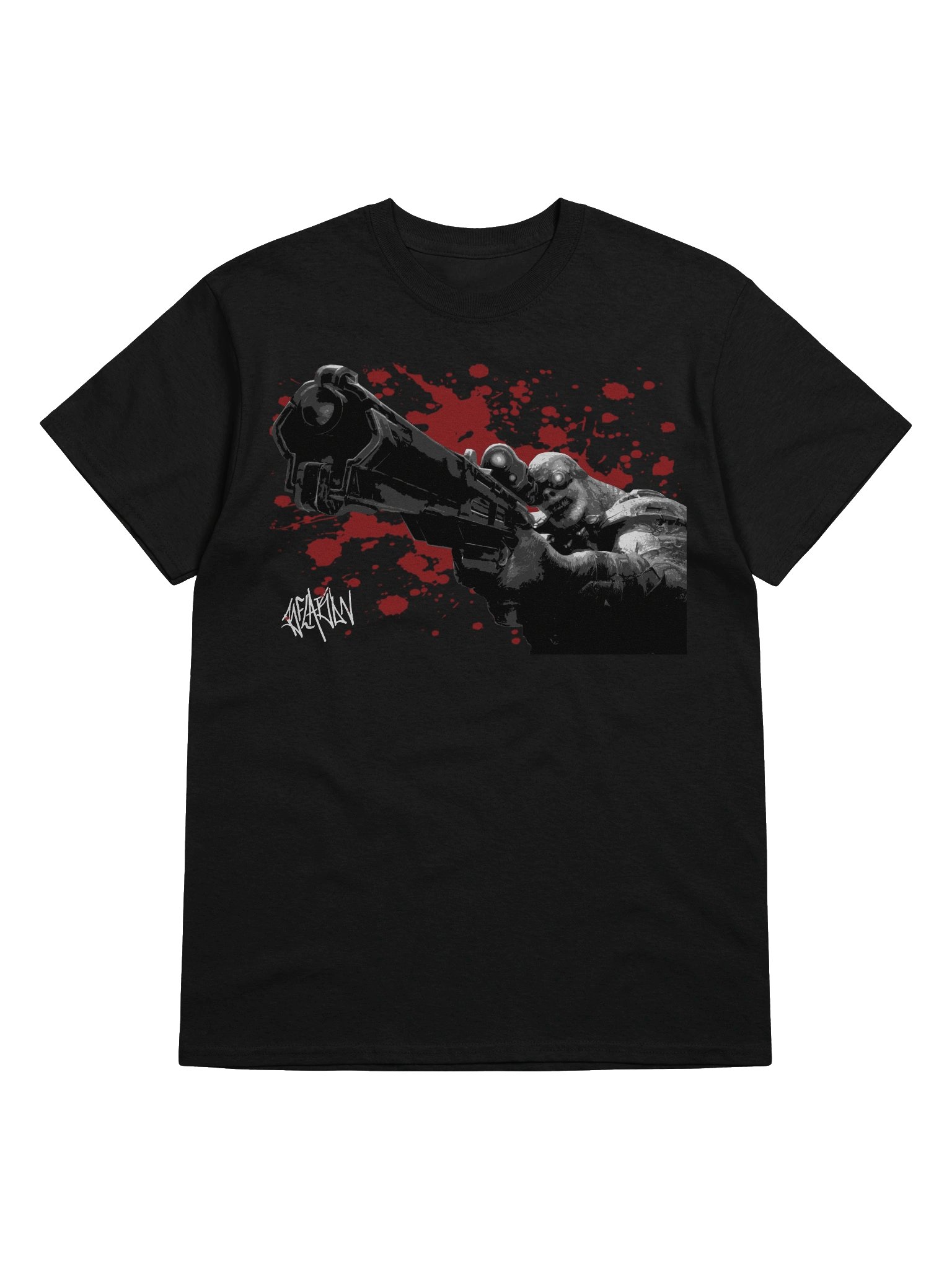 Sniper painting tee (BLACK) product image (5)