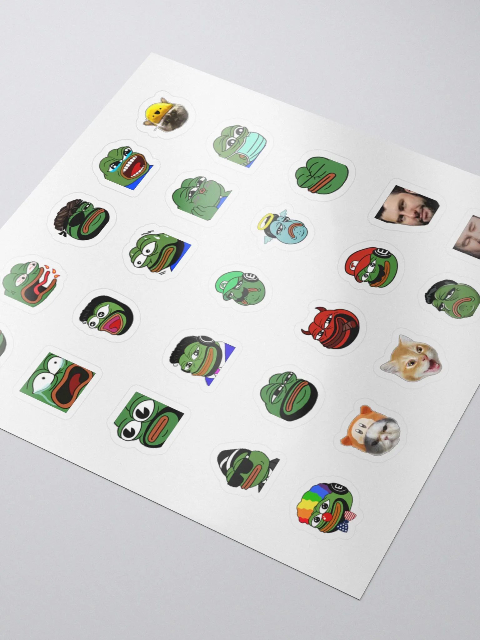 TASTELESSTV STICKER SHEET product image (4)
