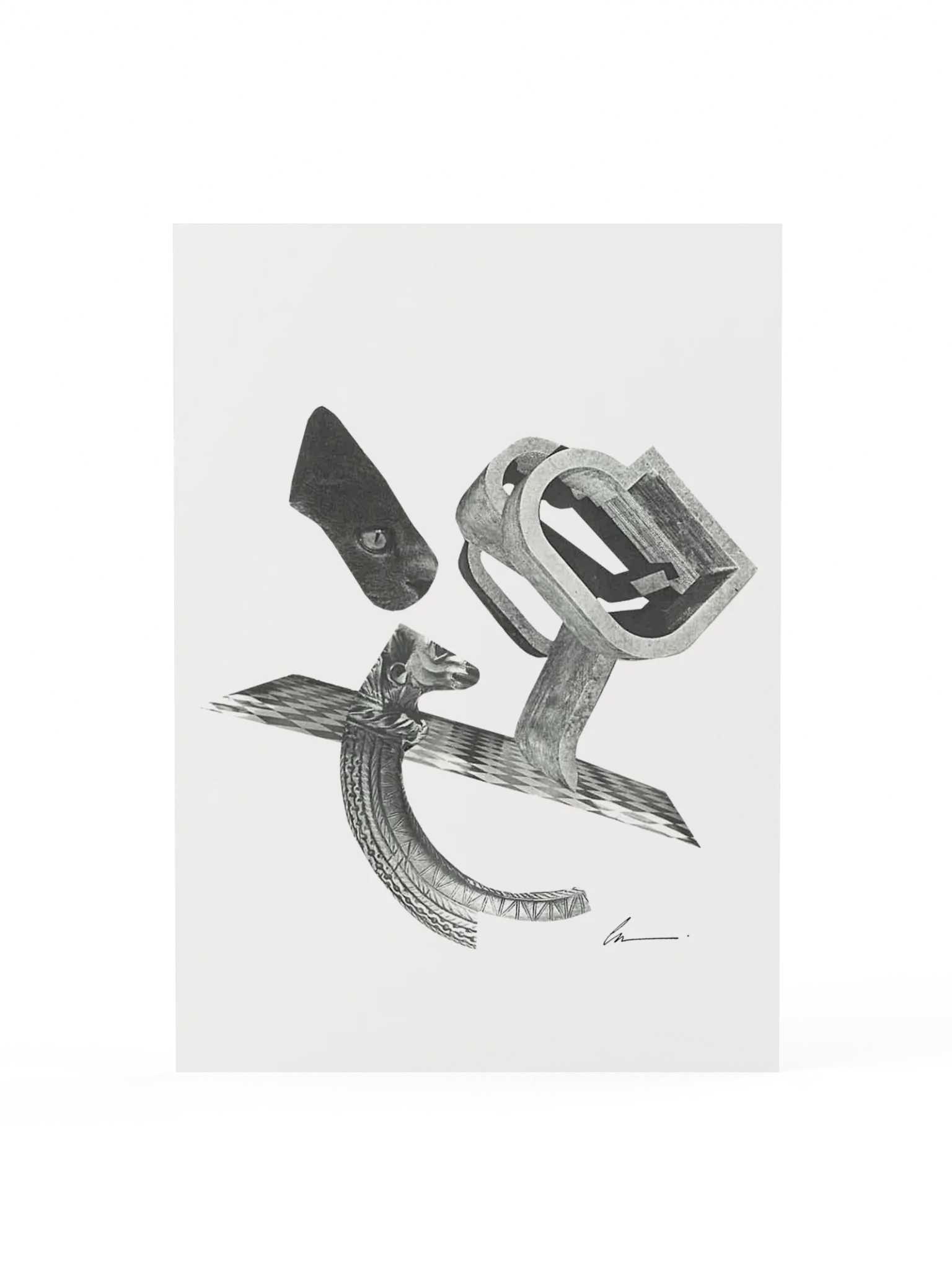 002 FRAGMENTATION MATTE ART PRINT CT 26 product image (1)