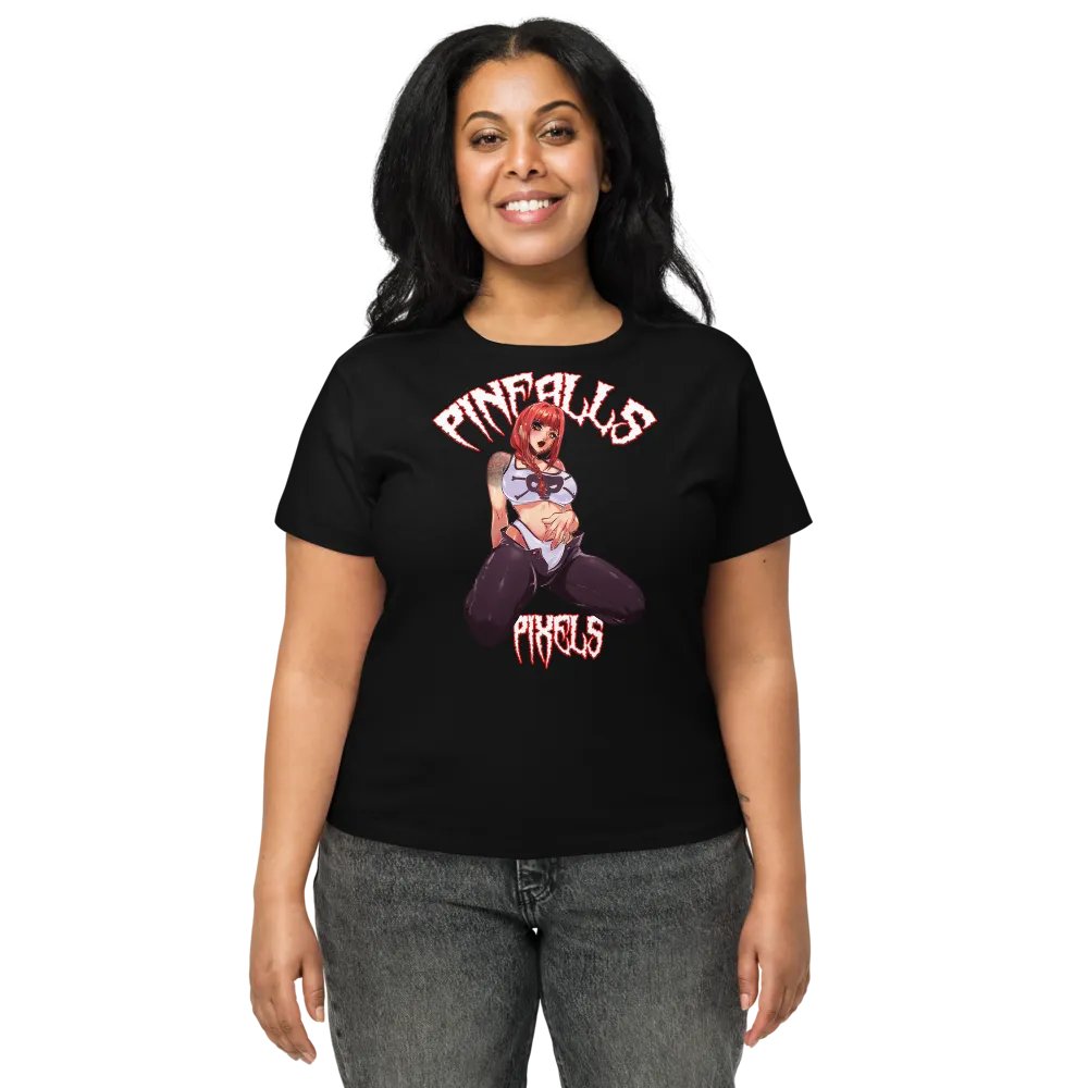 Makima x Lita Cosplay High Waisted Black Shirt product image (1)