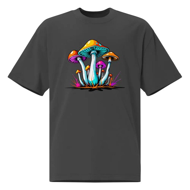 [Groovy Shrooms] Oversized T-Shirt product image (1)