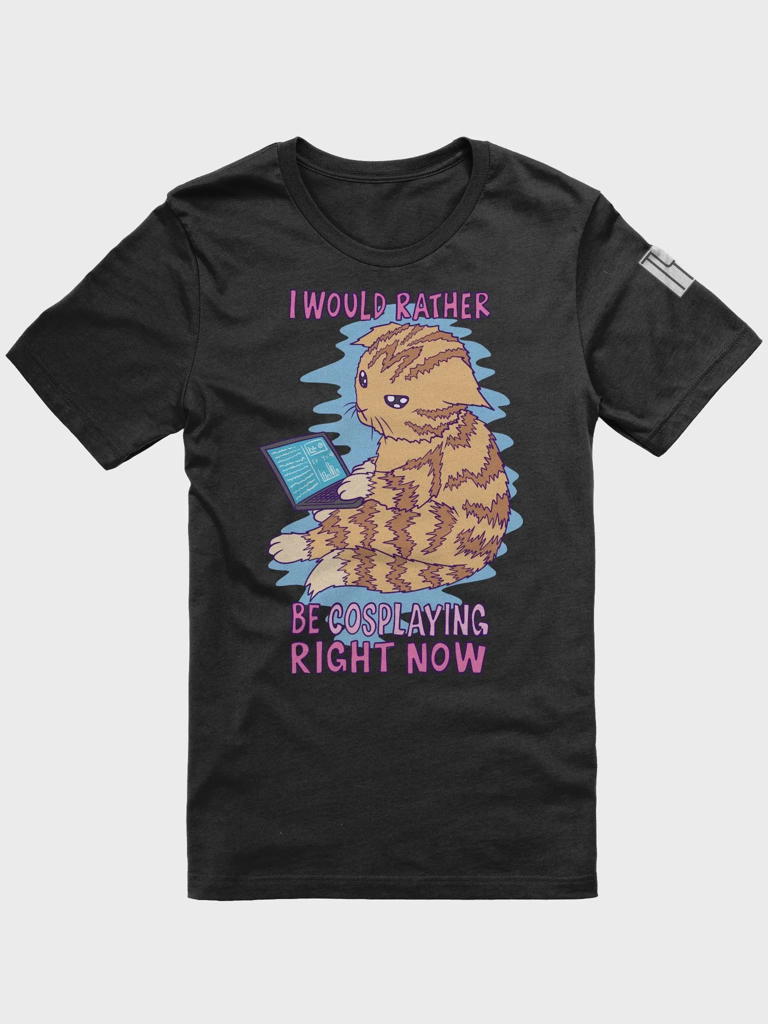 I would rather be cosplaying right now Tshirt product image (1)