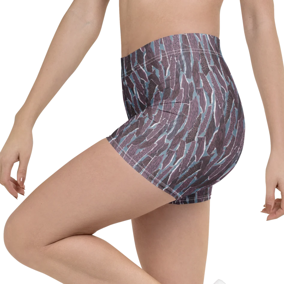 "Wild Purple" Print Shorts product image (2)