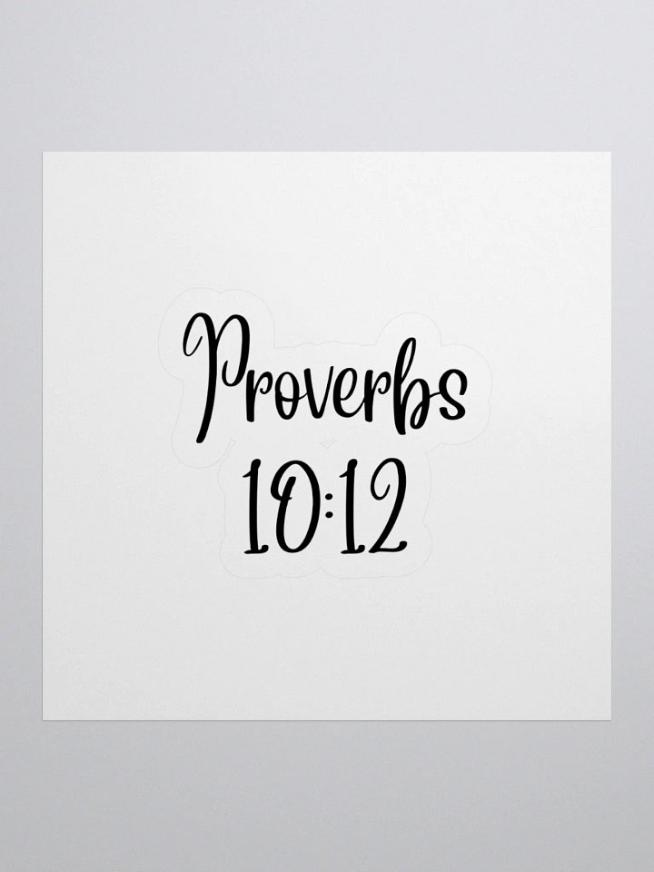 Proverbs 10:12 product image (2)