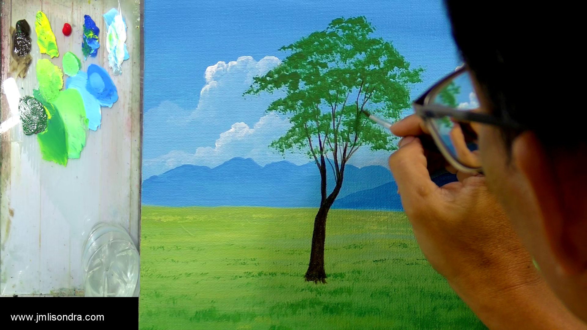 Online Course - Paint your First Landscape – The Ultimate Acrylic Guide for Beginners product image (4)