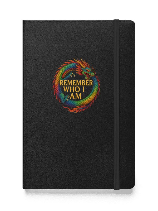📝 “Remember Who I Am” Notebook – Words That Wake the Flame This isn’t just a notebook. It’s a portal, a reminder, a sacred container for your mission, your dreams, and your coded memories. product image (4)