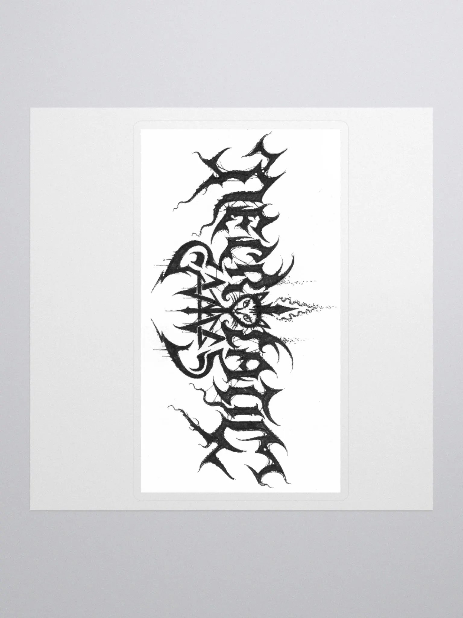 NecroCaticGames Logo Sticker product image (1)