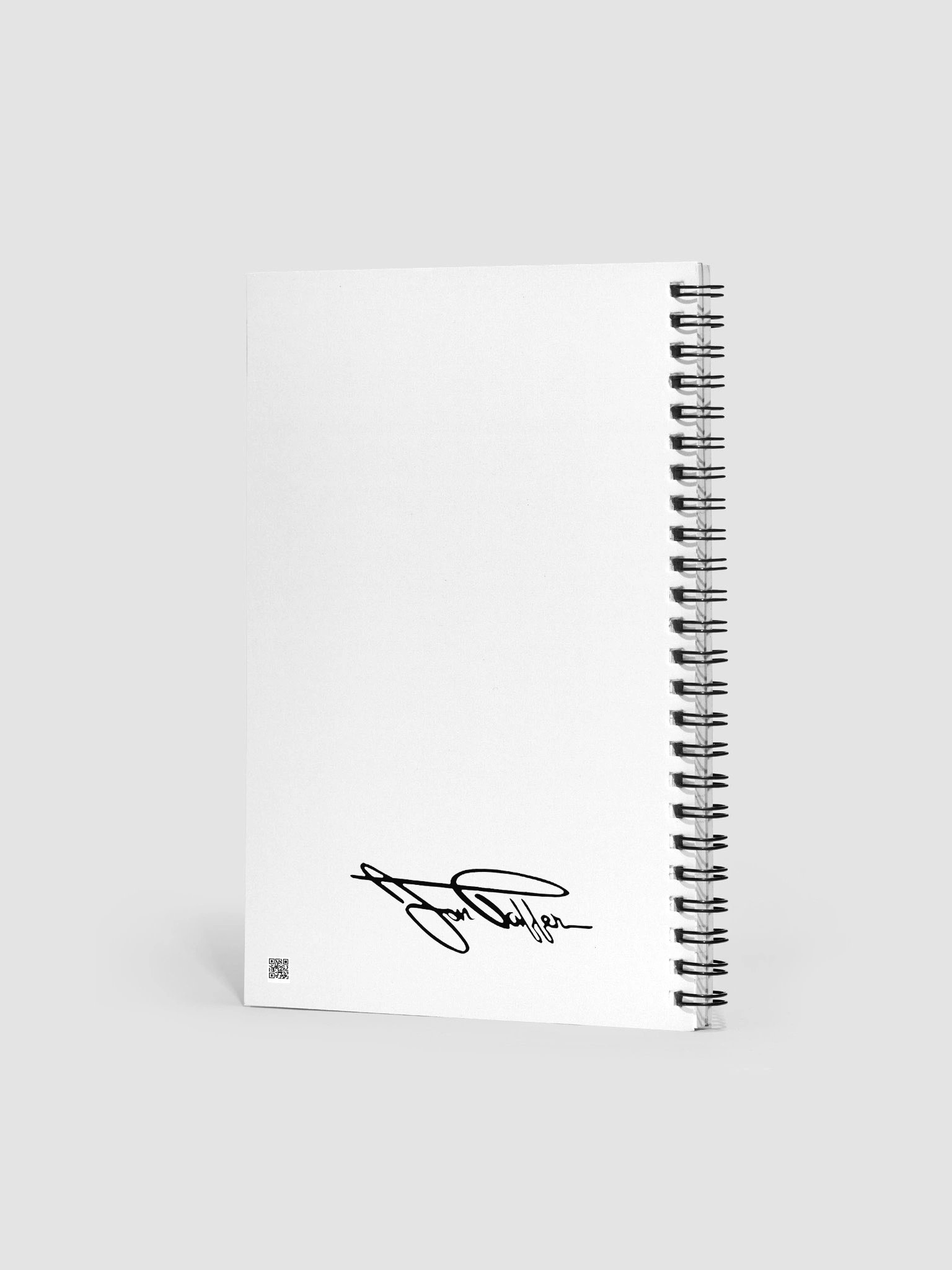 Shut It Down! Fiery Spiral Notebook product image (2)