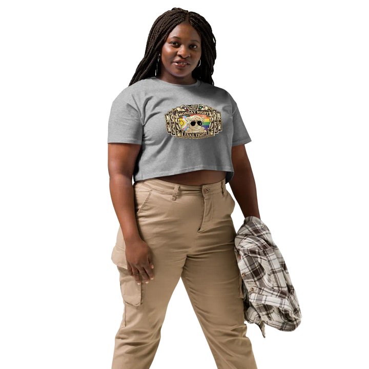 MNFF CHamp Belt Full Color Crop Top T-shirt product image (73)