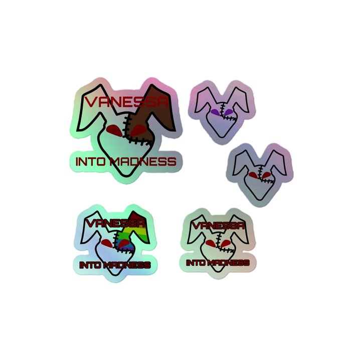 Vanessa Into Madness Holographic Stickers product image (2)