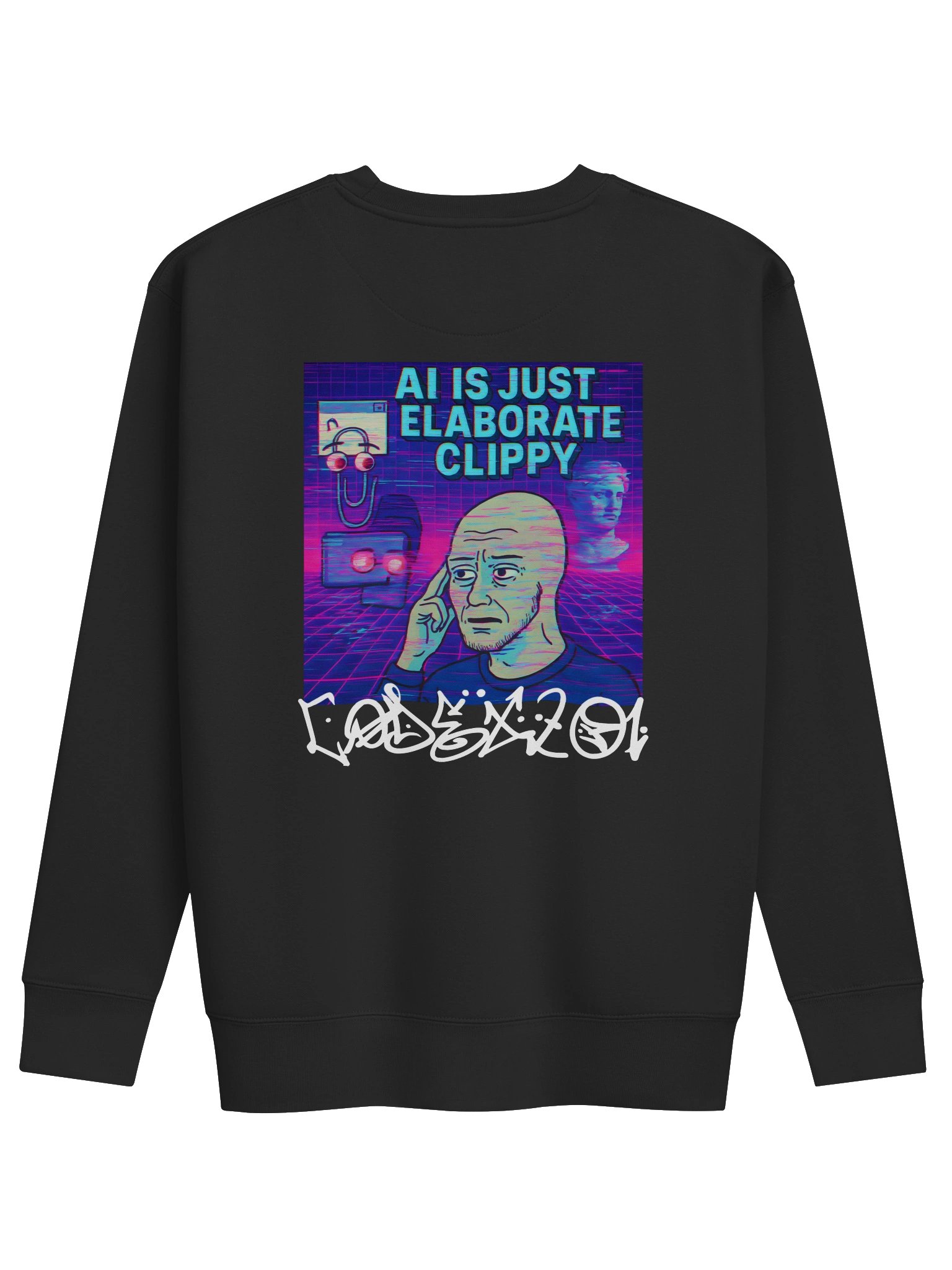 AI Contemplation Sweatshirt product image (2)