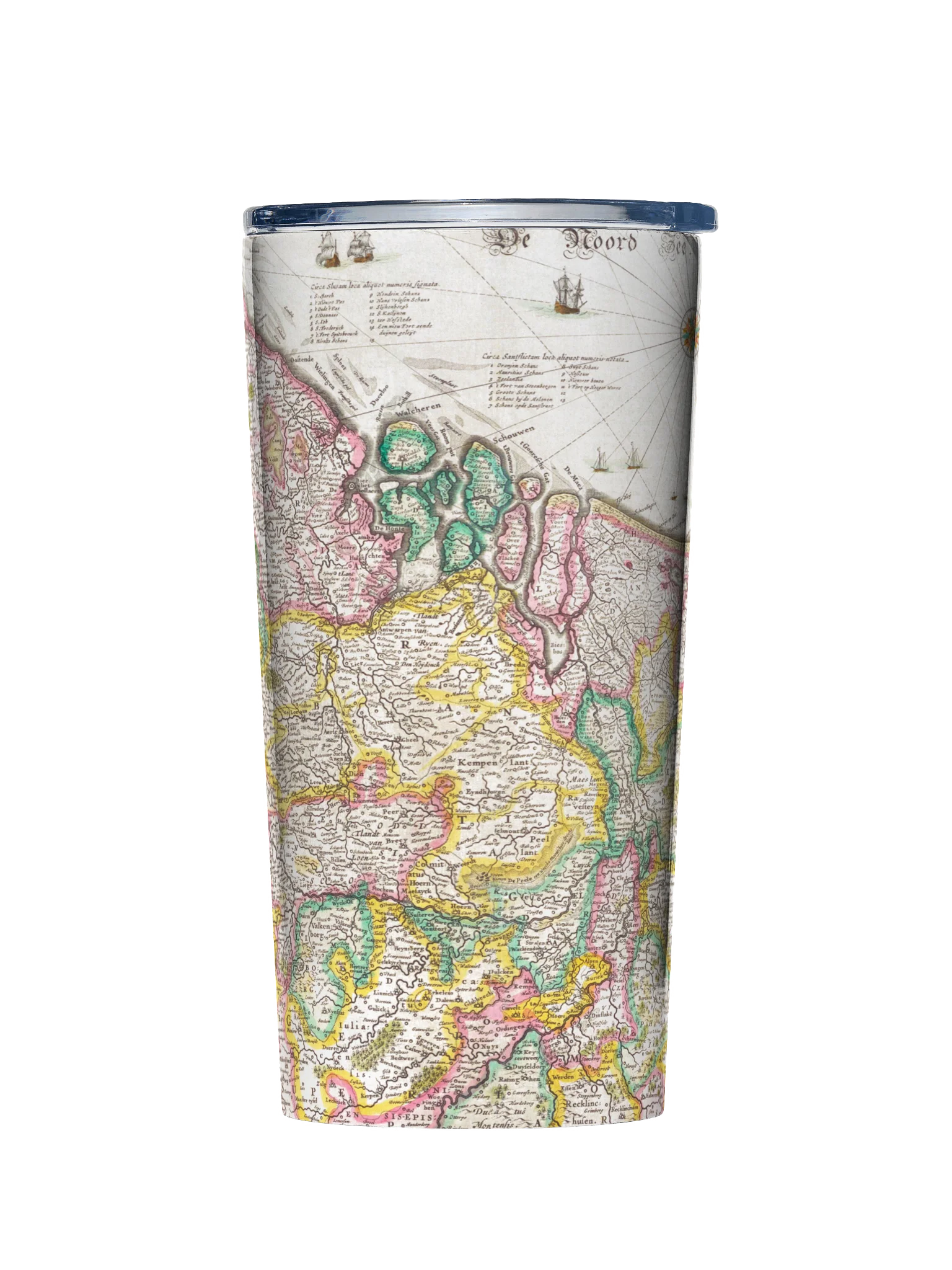 Vintage Netherlands Map Tumbler product image (1)