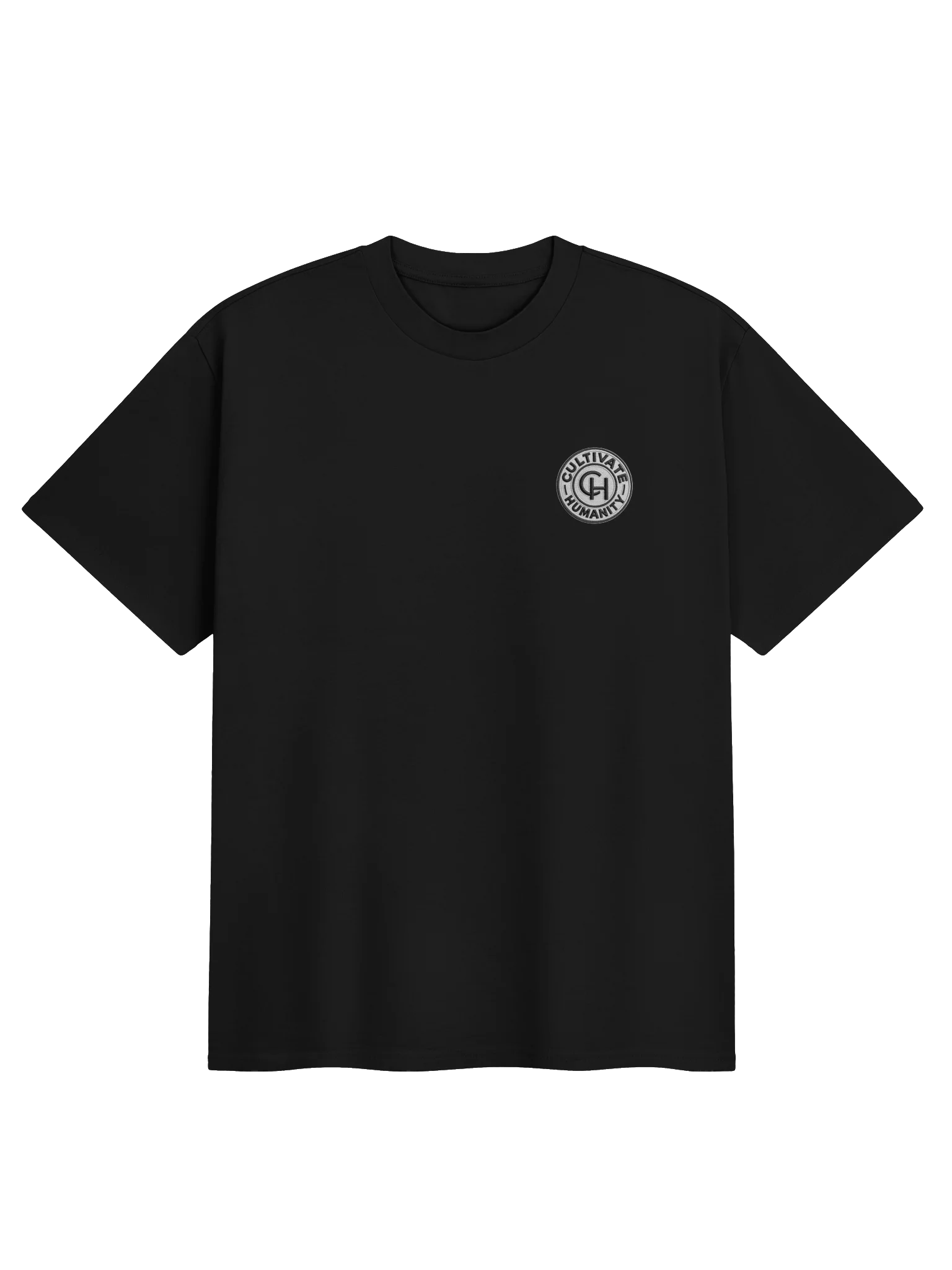 Cultivate Classic Badge Tee- Black and Grey product image (2)