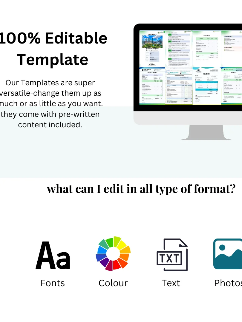 Travel Agent Business Documents Bundle product image (6)