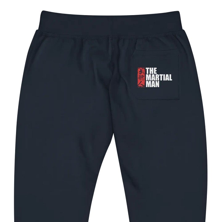 The Martial Man - Navy Joggers product image (1)