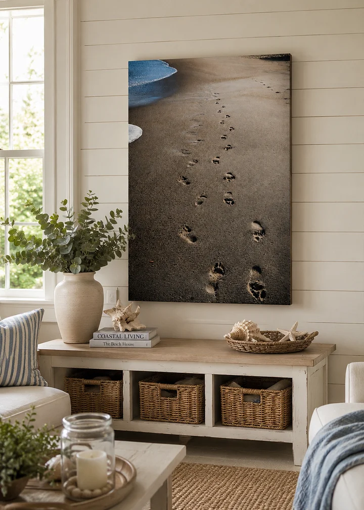 Traces in the Sand - Canvas product image (2)