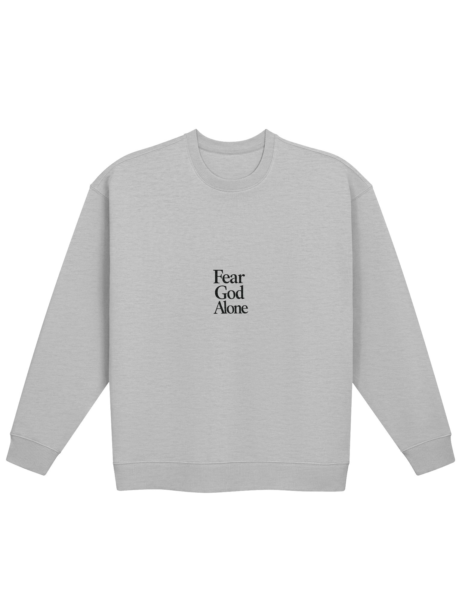 Fear God Alone Oversized Sweatshirt product image (1)