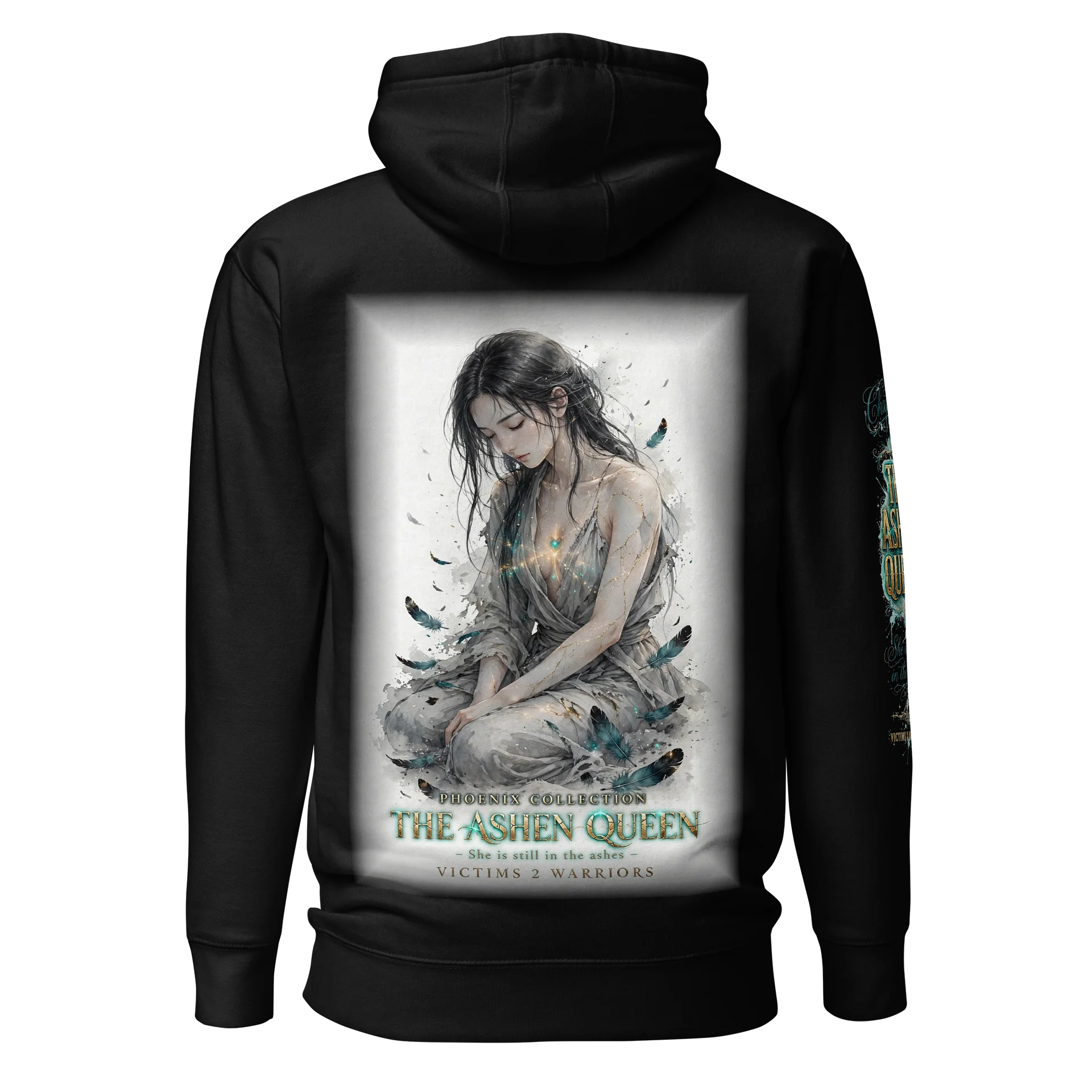 V2W -PHOENIX COLLECTION-CHAPTER 1- “ The Ashen Queen “ Signature Hoodie product image (4)