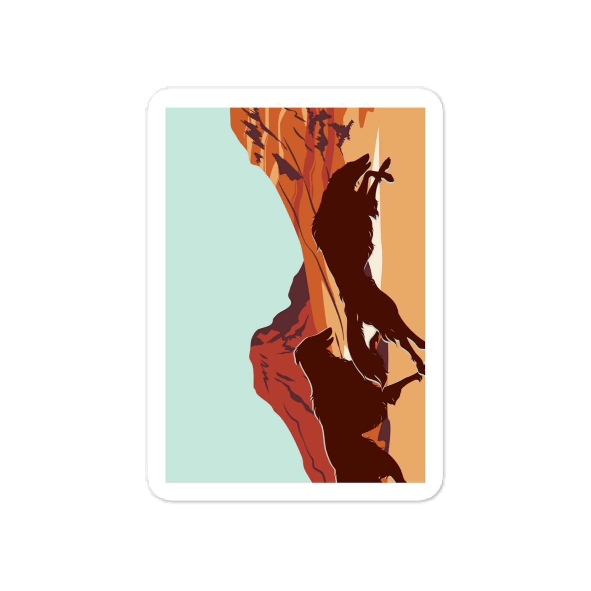 Silhouette Series: Open Field - Sticker product image (1)