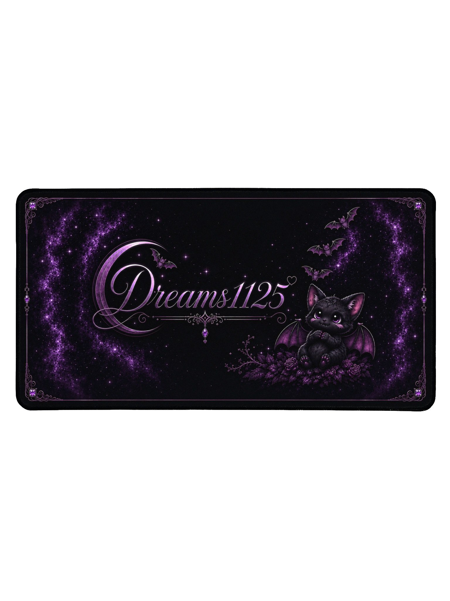 Dreamy Bat Desk Mat product image (1)