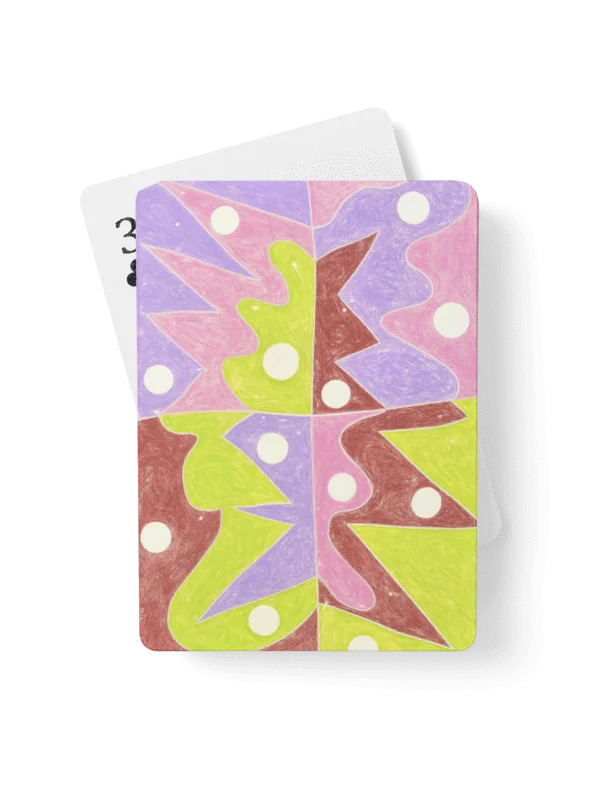 Cartoon College 3 Playing Cards product image (1)