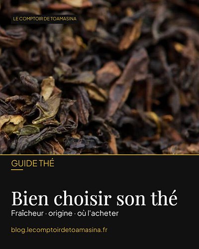 Comment reconnaître un bon thé ? 🍃

Un bon thé se juge à l'œil et au nez : des feuilles entières et non de la poussière de sa...