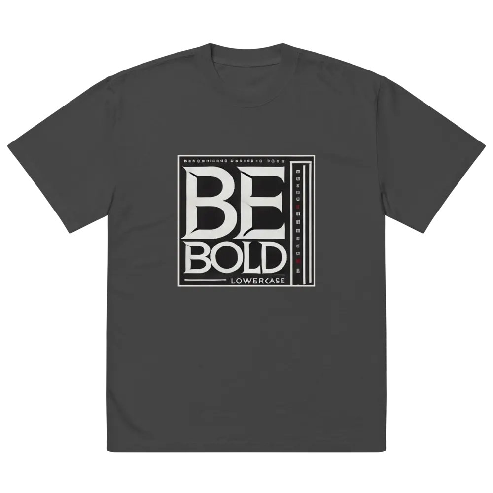 BE BOLD Lowercase Graphic Tee product image (2)