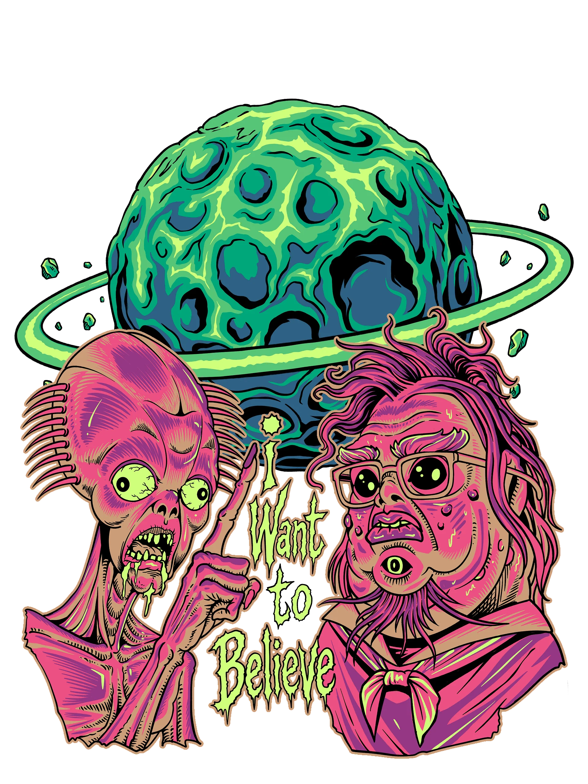 Intergalactic Obscurity Infrared Heavyweight Tee product image (1)