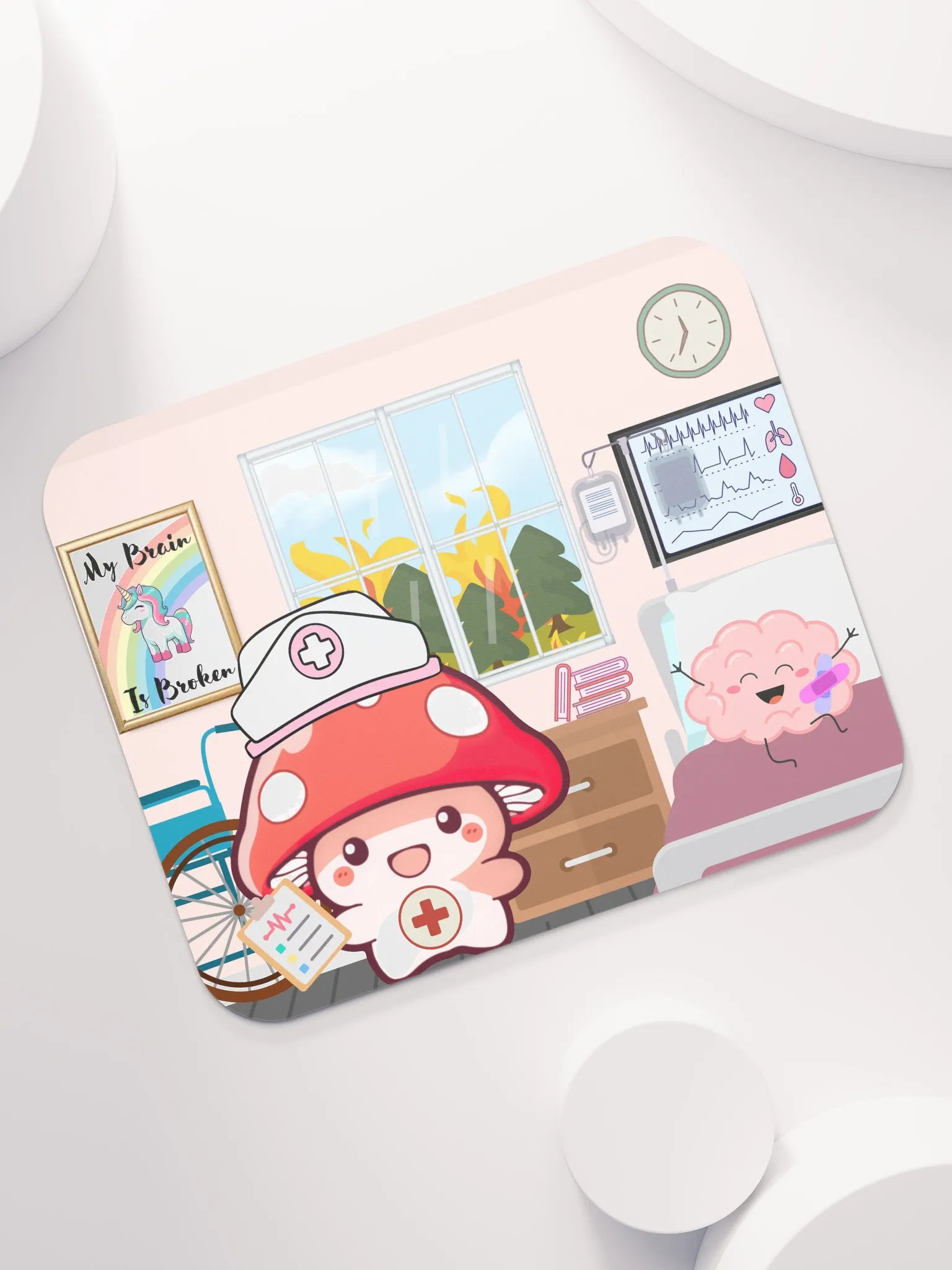 My Brain Is Broken | Mousepad product image (7)