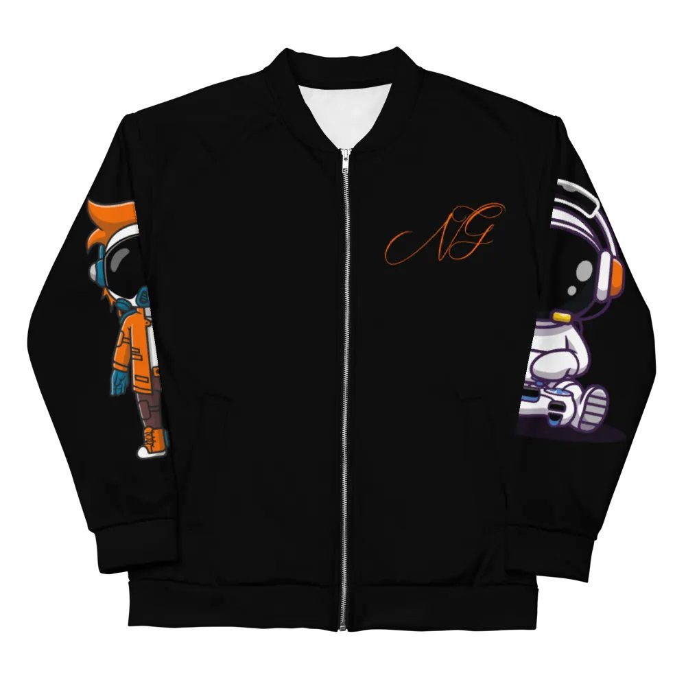 Noobs gaming bomber jacket product image (5)
