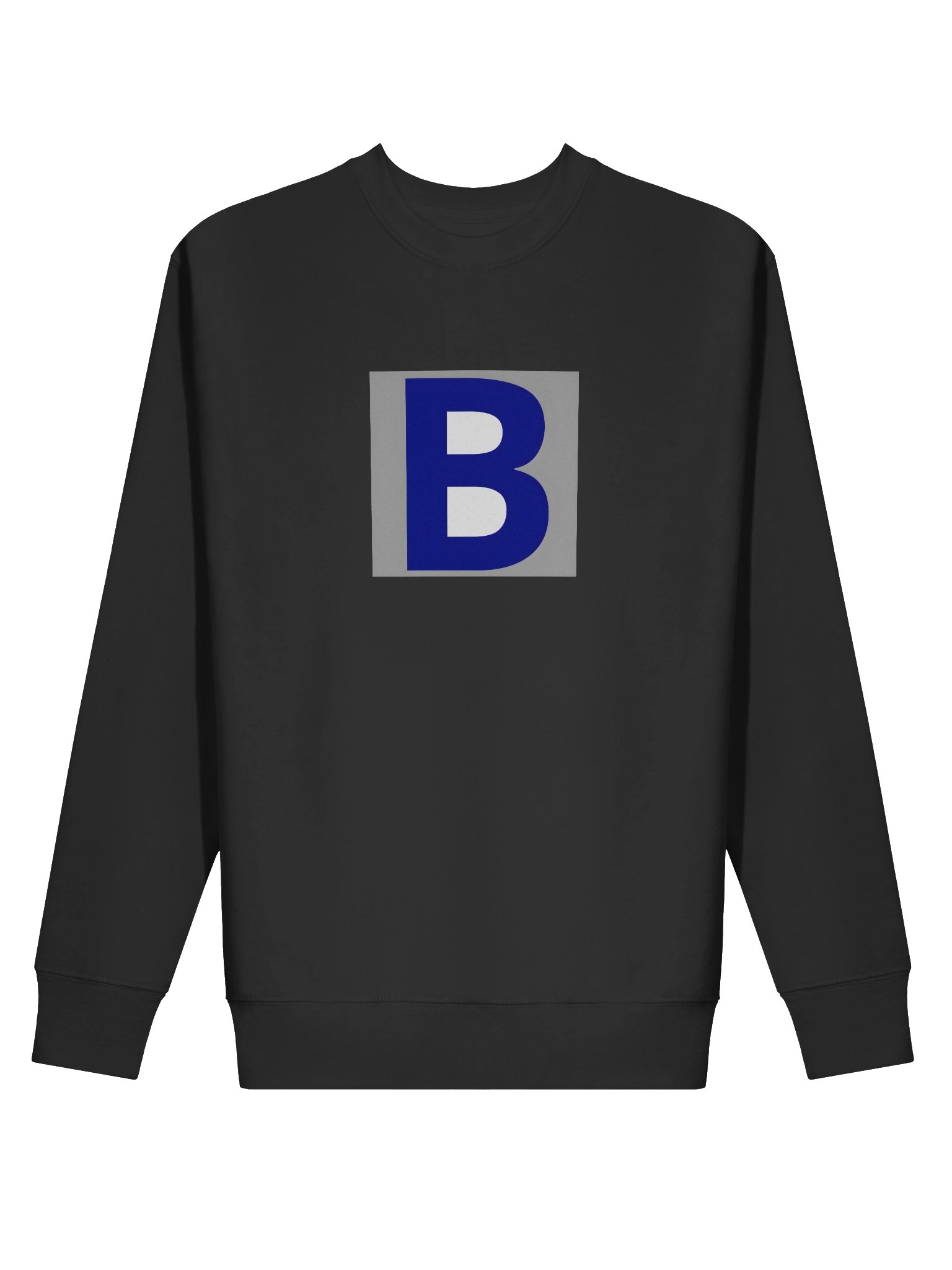 Bold Blue Letter 'B' Premium Sweatshirt product image (20)