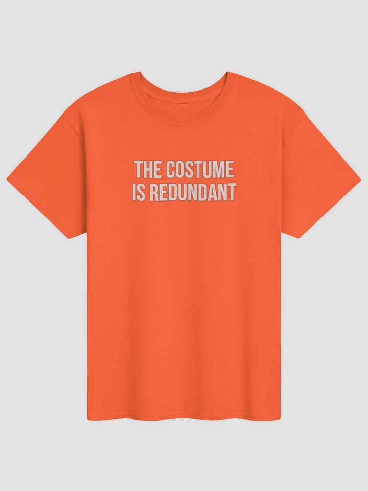 THE COSTUME IS REDUNDANT Halloween Unisex Heavyweight T-Shirt product image (11)
