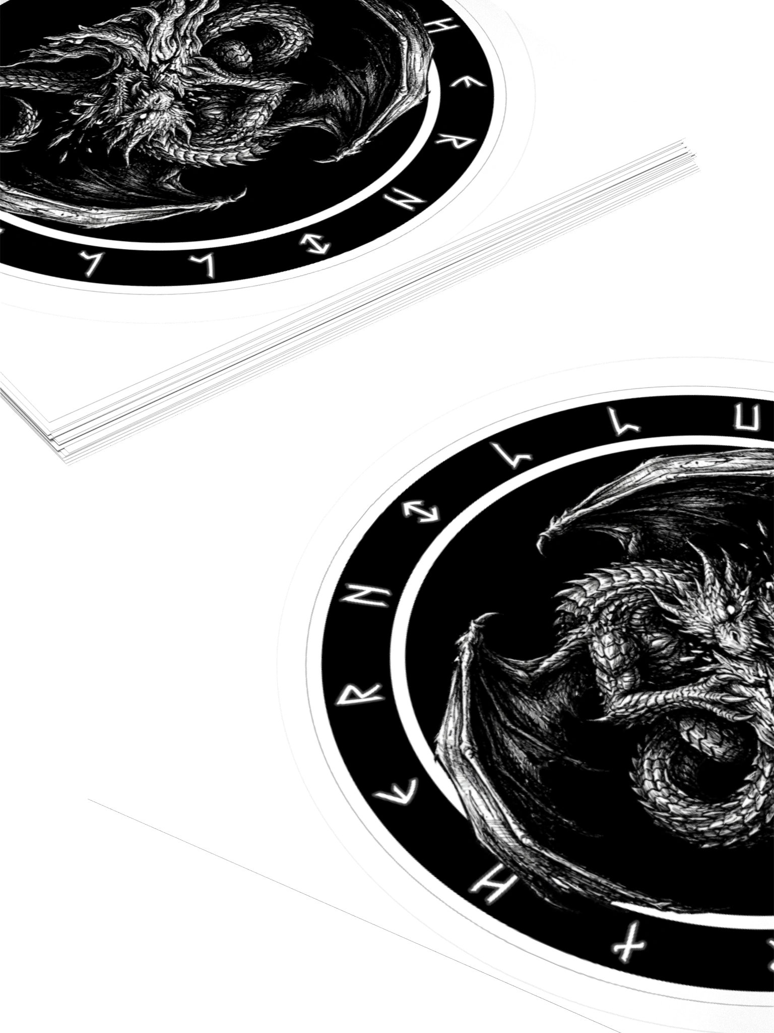 NORTHERN ILLUSIONS - Níðhöggr Vinyl Sticker product image (12)