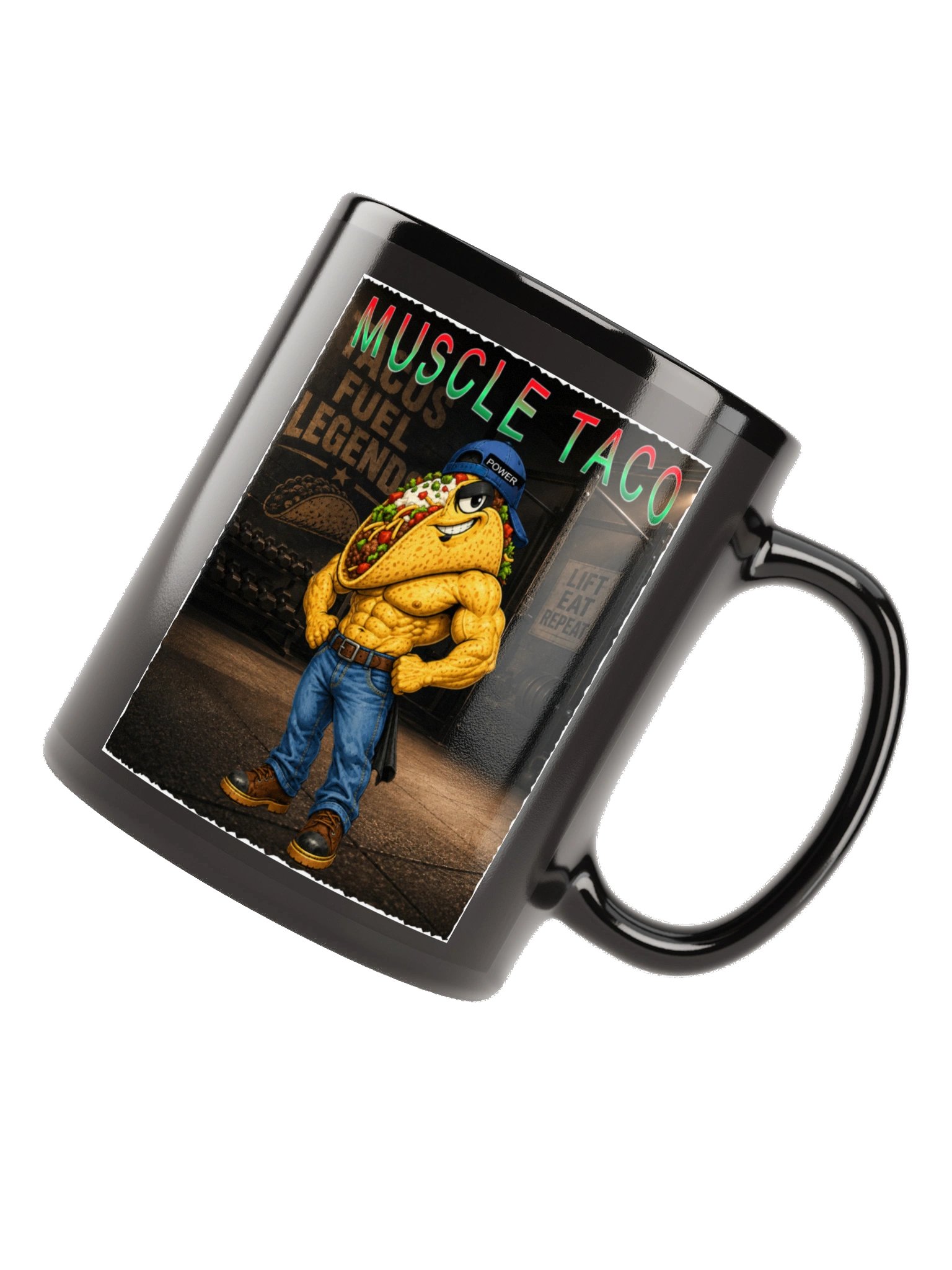 Muscle Taco Gym Mug - The Taco Family product image (11)