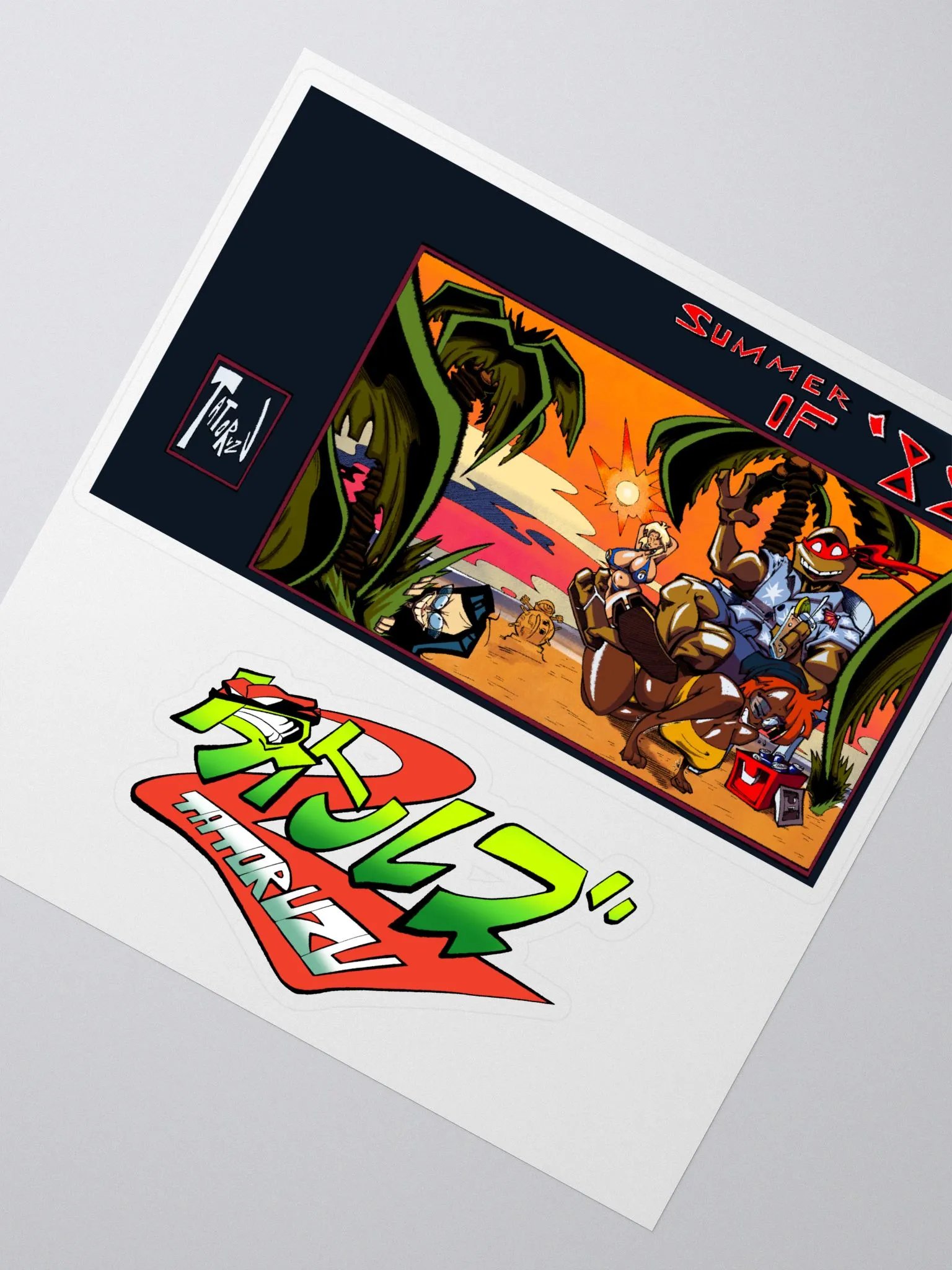 Summer of '88 Tatoruzu Sticker Set (5