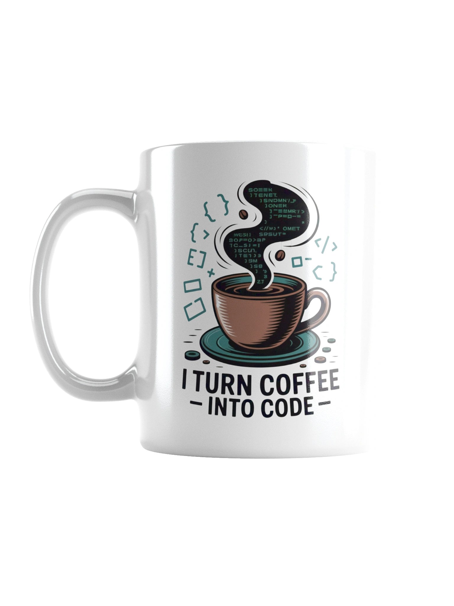 I Turn Coffee Into Code Mug – Gift for Programmers product image (2)