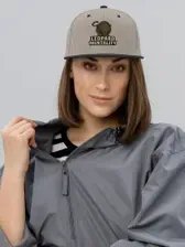 Leopard Mentality™ Snapback Hat | Structured Flat-Brim Cap product image (4)