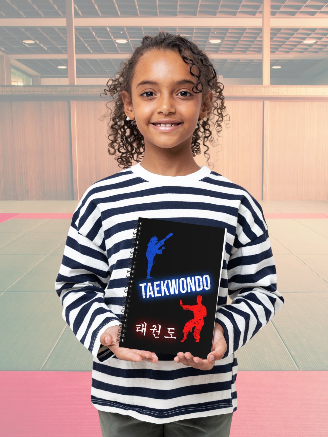 Taekwondo Silhouette Notebook product image (1)