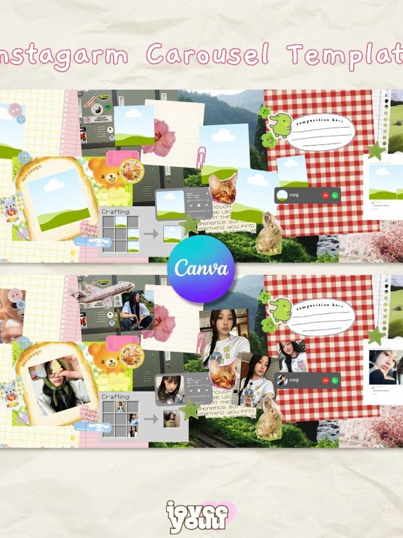Canva Carousel Template product image (2)