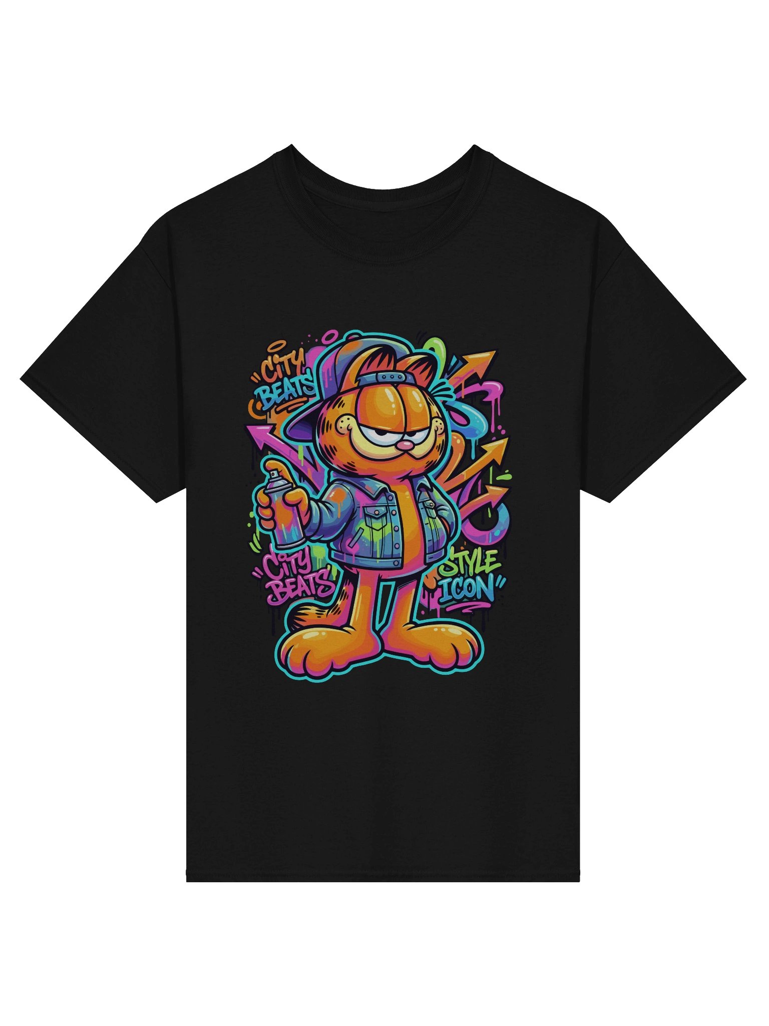 Garfield graffiti t-shirt product image (2)