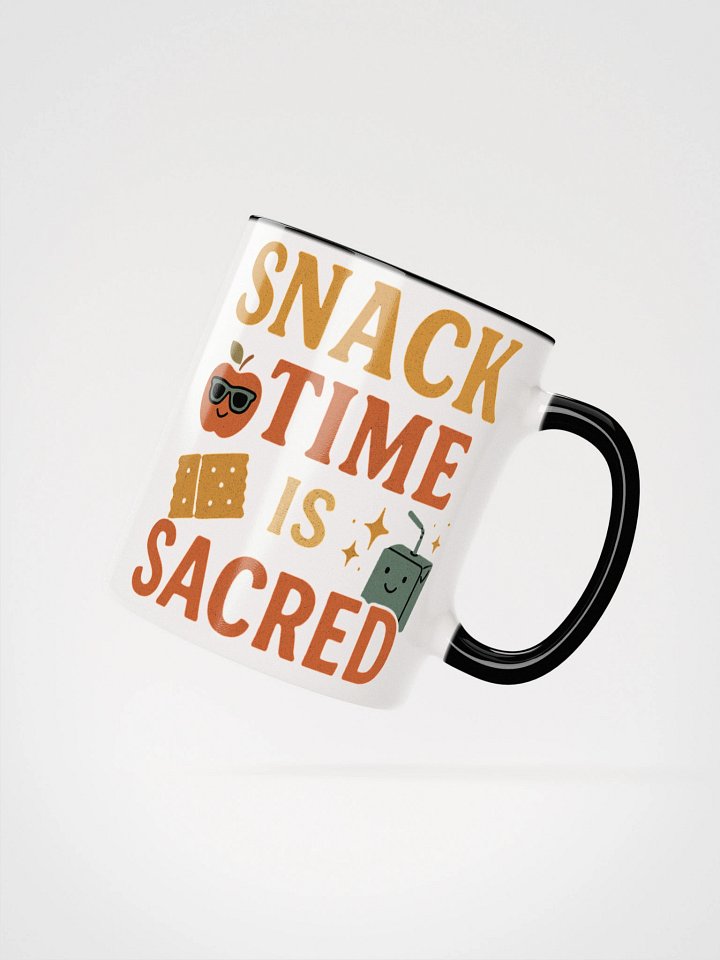 Snack Time Is Sacred Mug – Funny Teacher Gift for Snack Lovers product image (26)